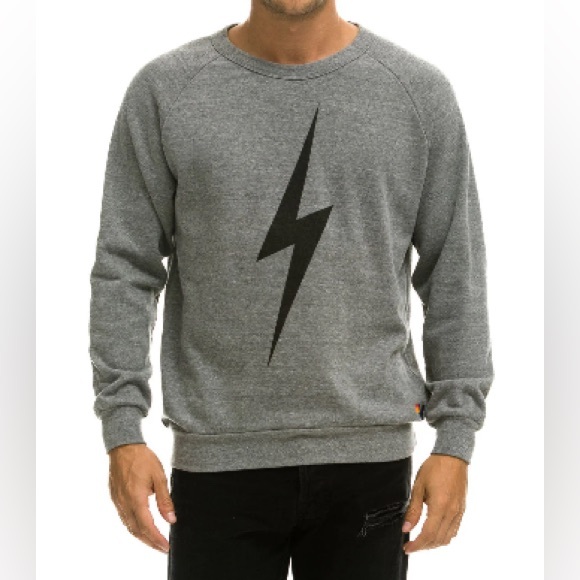 Aviator Nation grey bolt sweatshirt M - Picture 1 of 4